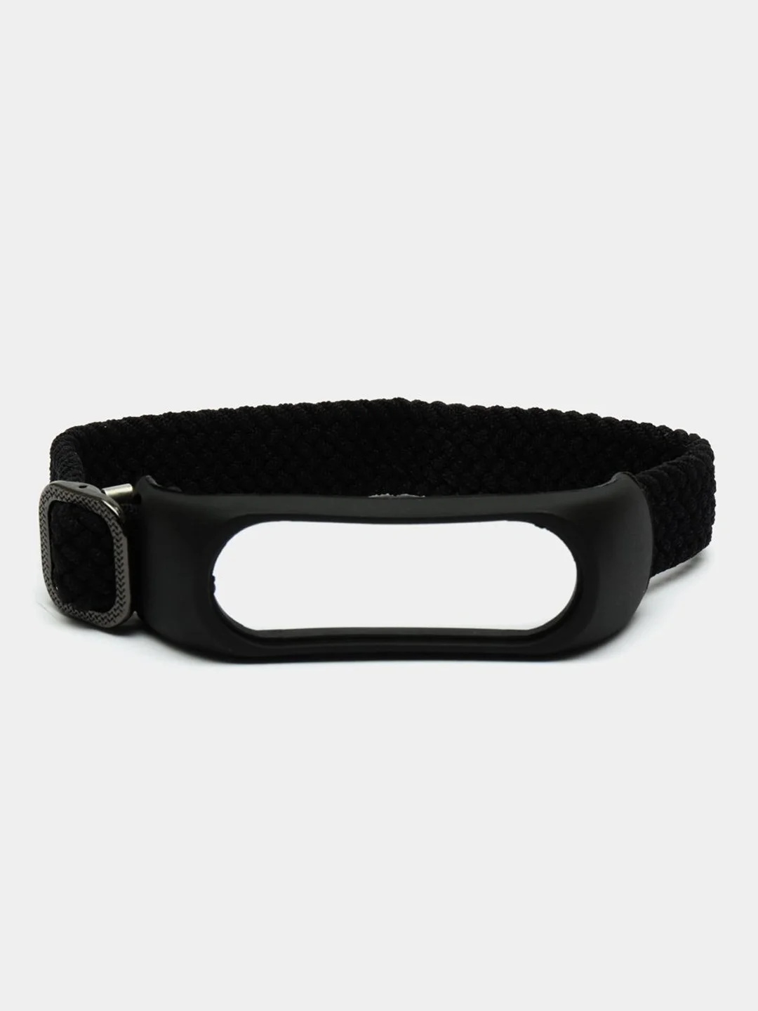 Черный ремешок монобраслет для Xiaomi Mi Band 3 4 5 6