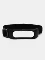 Черный ремешок монобраслет для Xiaomi Mi Band 3 4 5 6