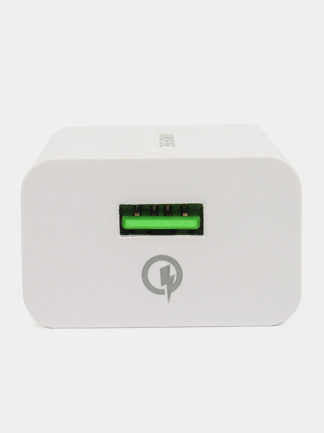 Прозрачный сетевое зарядное устройство Borofone BA21A, кабель USB-Type-C, быстрая зарядка