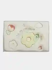 Белый коврик для ванной комнаты, с эффектом 3D, впитывающий, разные модели