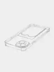 Прозрачный чехол для Apple iPhone 15 Plus, 15+ противоударный ROSCO силиконовый с карманом для карт