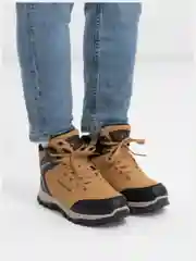 Бронзовый ботинки зимние мужские