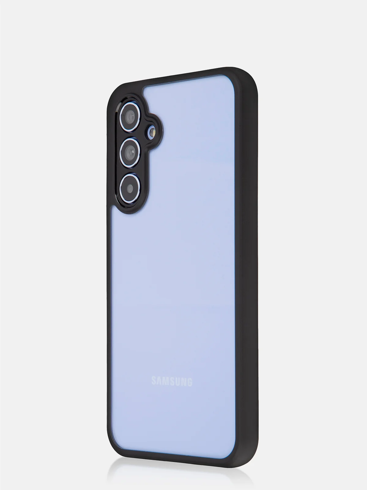 Чехол для Samsung Galaxy A54 пластиковый ROSCO противоударный, с силиконовой окантовкой