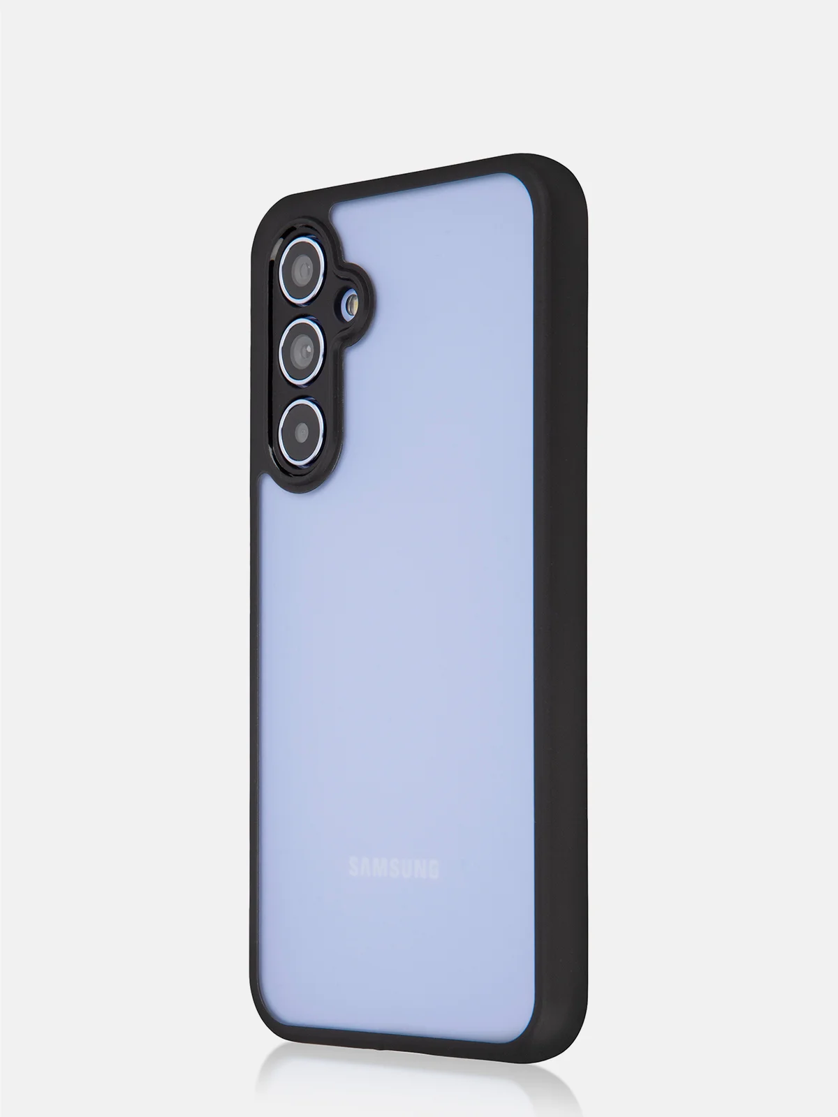 Чехол для Samsung Galaxy A54 пластиковый ROSCO противоударный, с силиконовой окантовкой