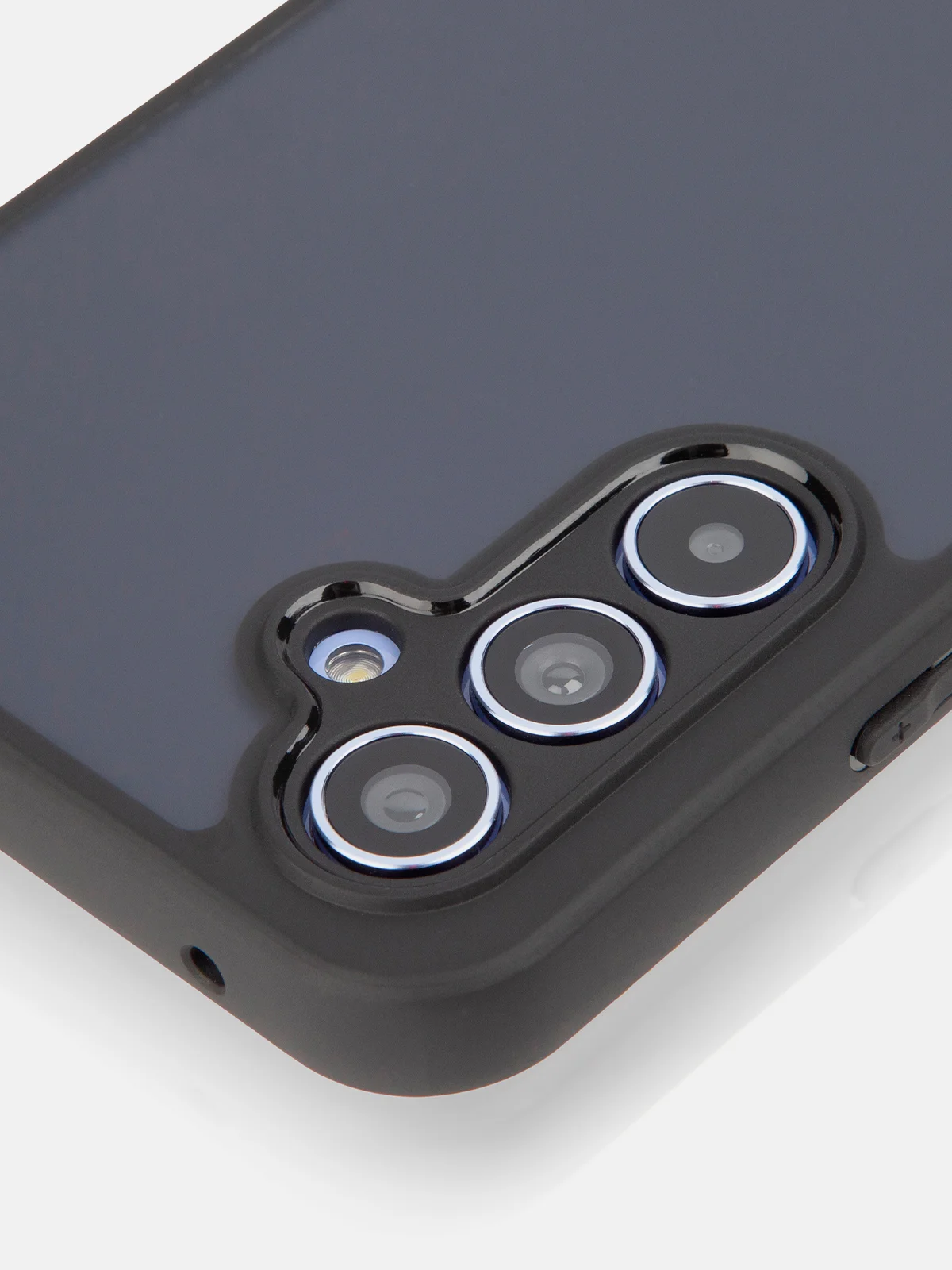 Чехол для Samsung Galaxy A54 пластиковый ROSCO противоударный, с силиконовой окантовкой