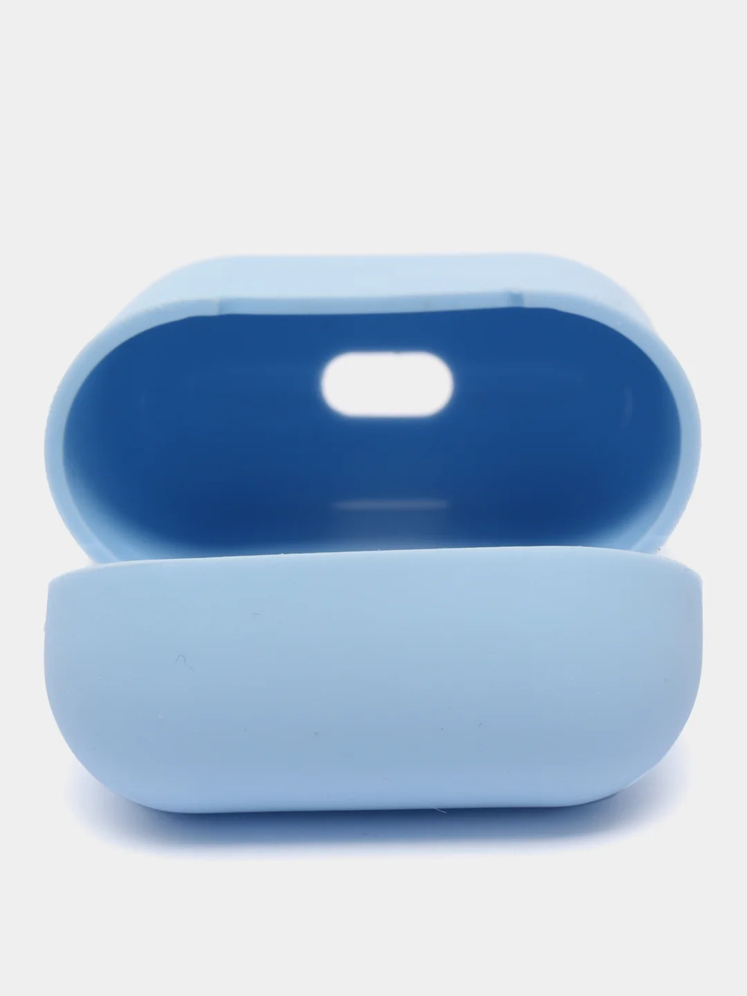 Бирюзовый силиконовый чехол для наушников AirPods 1, 2