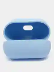 Бирюзовый силиконовый чехол для наушников AirPods 1, 2