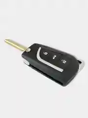Корпус на штатный ключ с лезвием Toyota / Тойота выкидной 3 кнопки (Т0012)