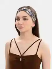 Коралловый повязка на голову женская - чалма