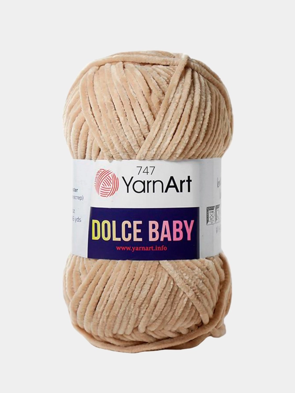 Пряжа YarnArt Dolce Baby, 50 г / 85 м, 100% полиэстер
