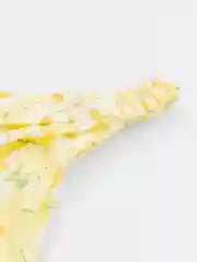 Желтый косынка женская, повязка на голову