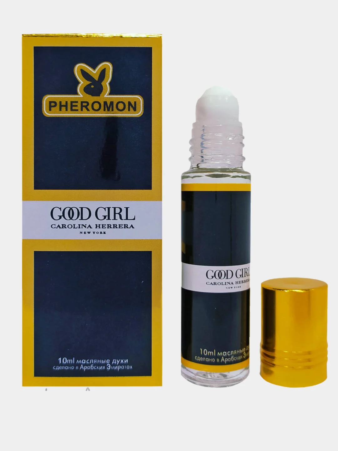 Белый масло с феромонами женские ,парфюм по мотивам ароматов  Good Girl