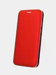 Красный чехол-книжка на Huawei P20 Lite 2018, Хуавей П20 Лайт 2018