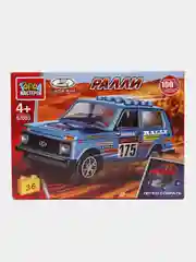 Конструктор LADA 4 х 4 ралли, 36 дет, легко собрать, "Город мастеров"