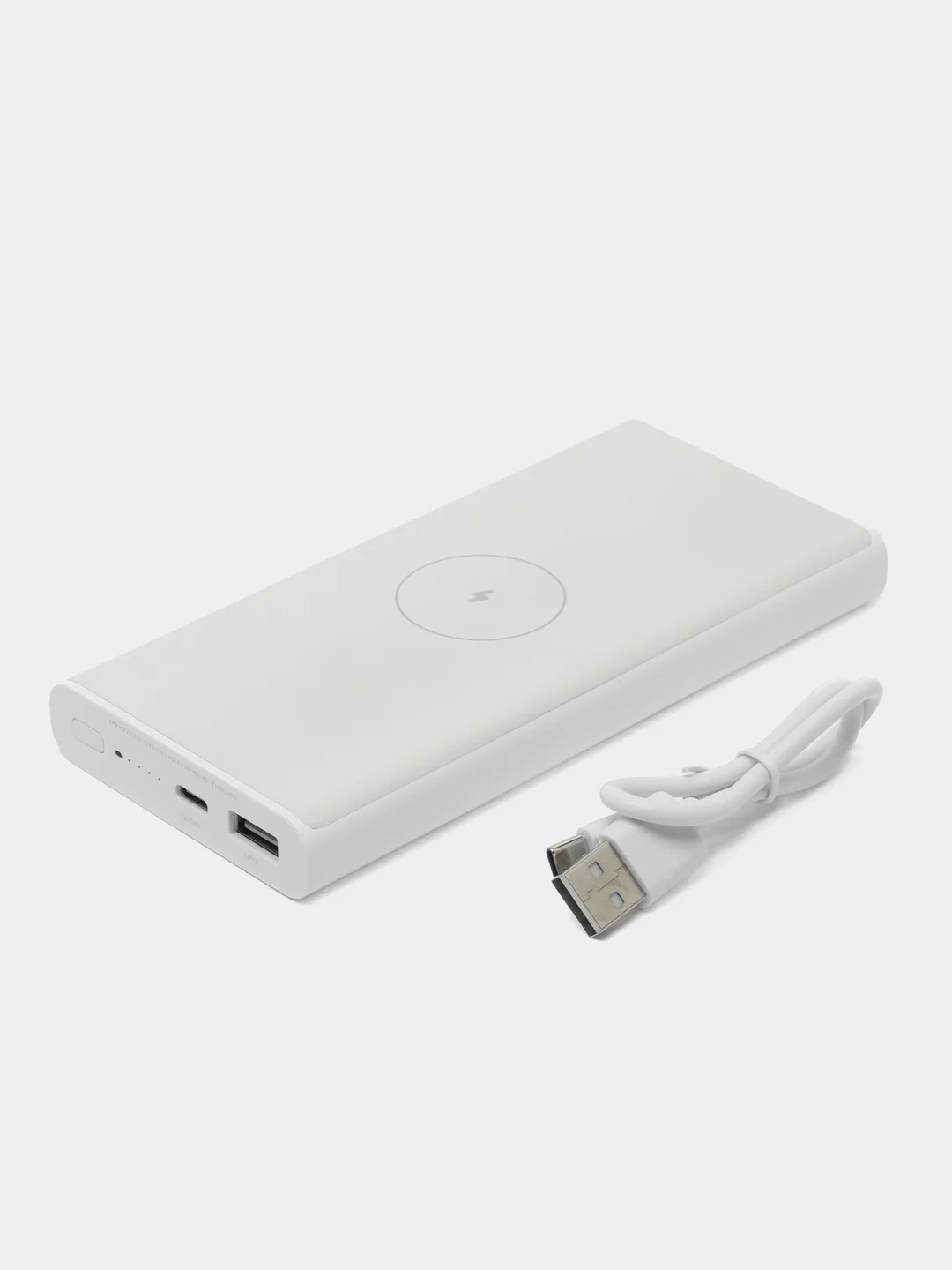 Павербанк Power Bank 10W Charge, беспроводная зарядка, 10000 mAh