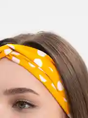 Желтый повязка на голову женская - чалма
