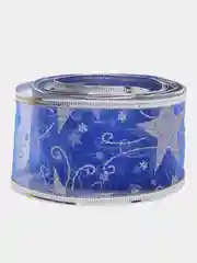 Синий лента для упаковки подарков