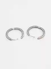 Серебряный серьги-кольца, из серебра 925 пробы