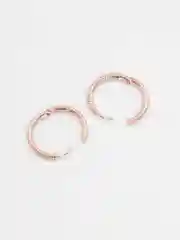 Бронзовый серьги-кольца, из серебра 925 пробы