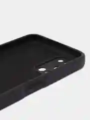 Лавандовый чехол силиконовый для Oppo A52 (Оппо А52), цветной, с подкладом