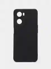 Черный чехол силиконовый для Oppo A57S, A77, A77S / Оппо А57С, А77, А77С, цветной, с подкладом