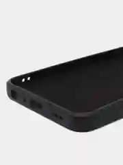 Черный чехол силиконовый для Oppo A57S, A77, A77S / Оппо А57С, А77, А77С, цветной, с подкладом