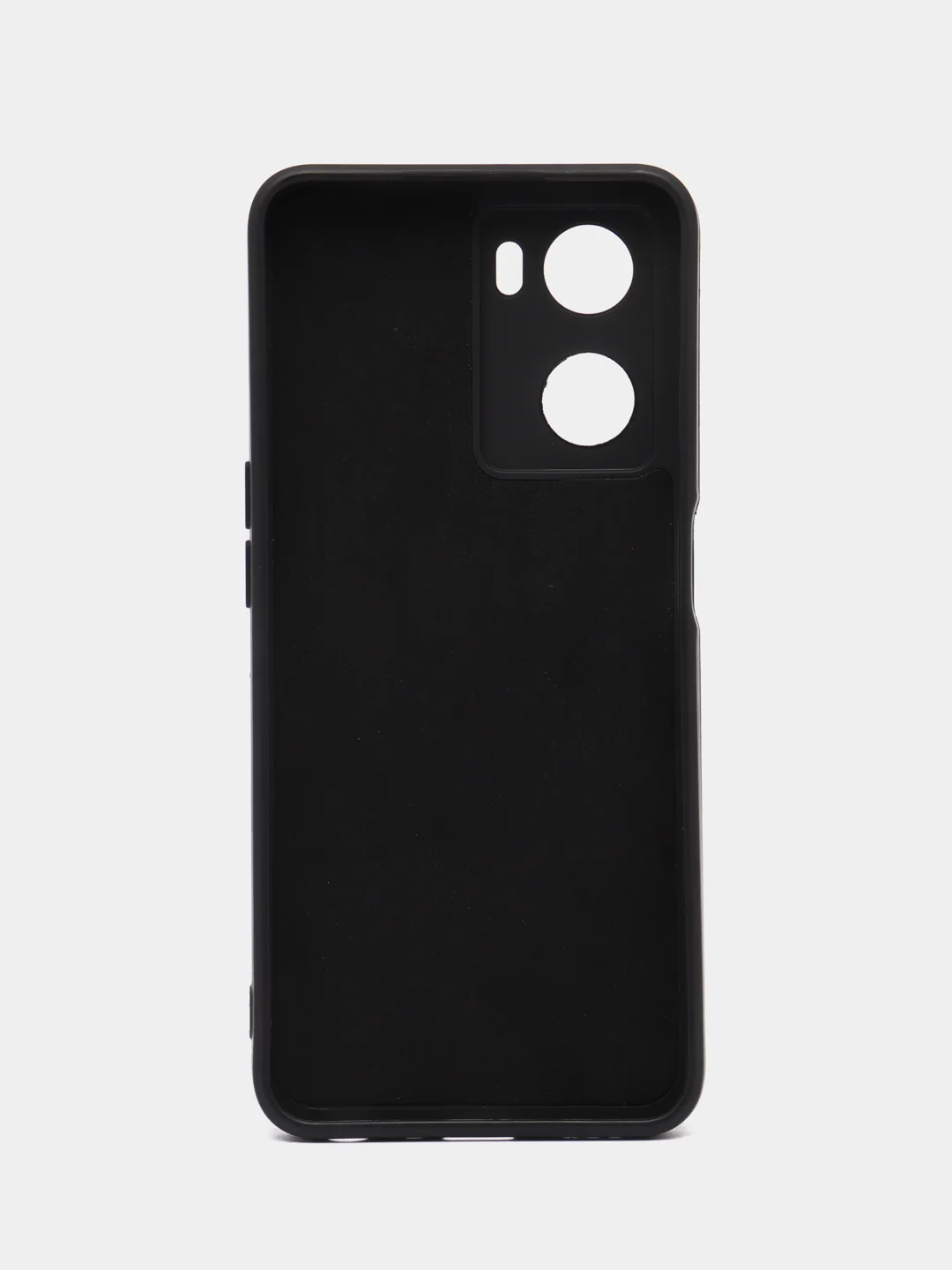 Черный чехол силиконовый для Oppo A57S, A77, A77S / Оппо А57С, А77, А77С, цветной, с подкладом