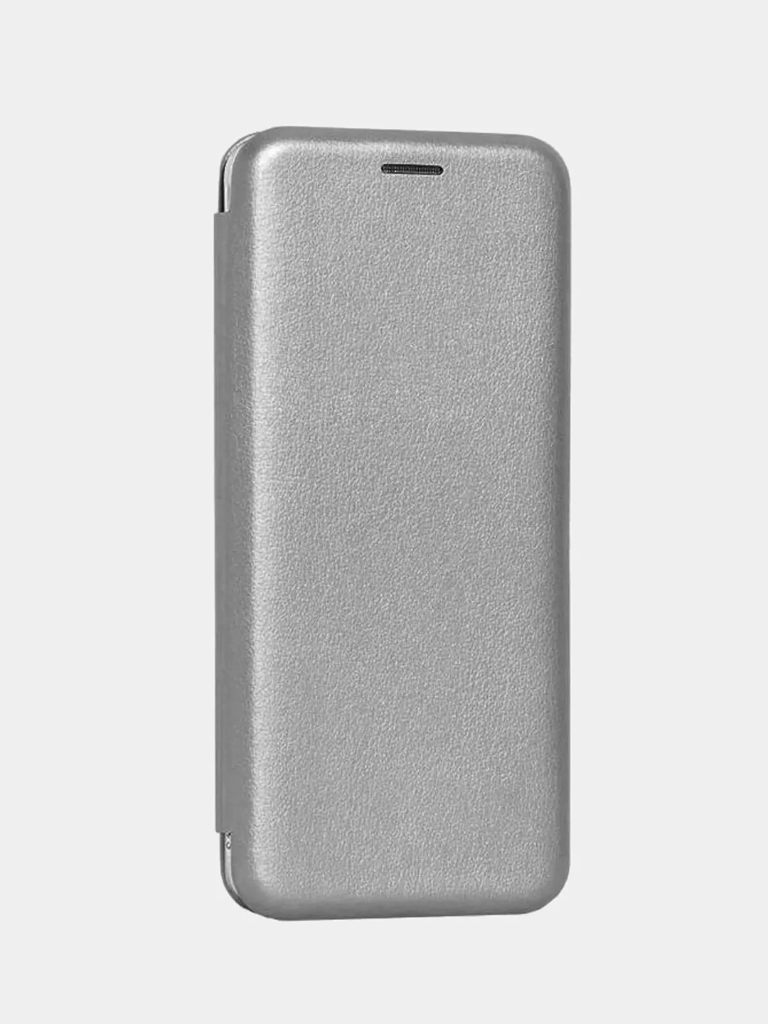 Серебряный чехол книжка Samsung Galaxy J4 2018, Самсунг Галакси Джи4 2018