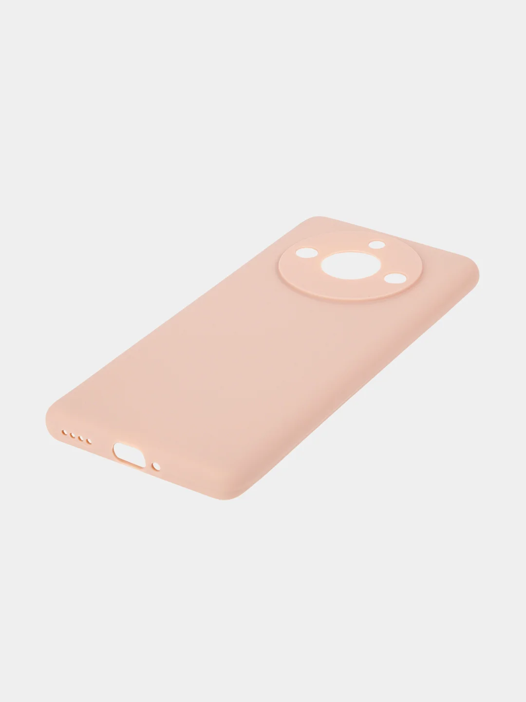 Пудровый чехол BROSCORP Realme 11 Pro, 11 Pro+, матовый силиконовый, тонкий, бортик вокруг камер