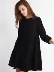 Хаки платье женское Zolla из текстильной замши