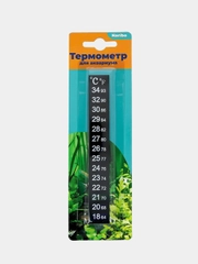 Термометр Naribo, жидкокристаллический полоска, 18-34 С, 13 см