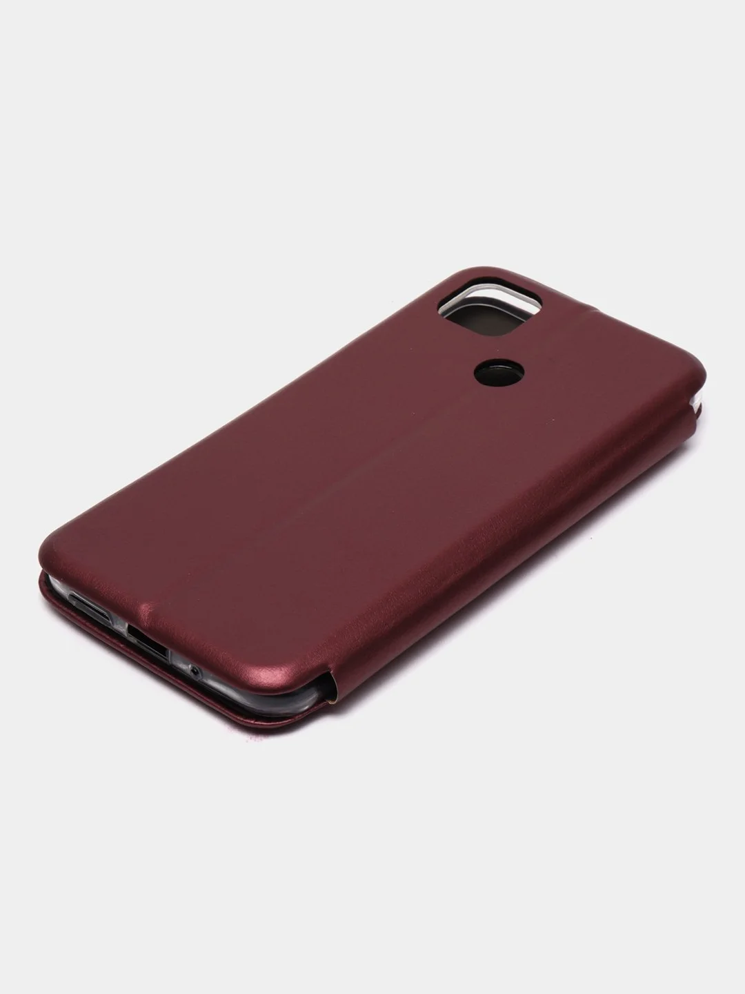 Багровый чехол-книжка для Xiaomi Redmi 9C / 9C NFC / 10A (9С / 10А)