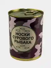 Белый носки в жестяной банке, мужские, 20 видов