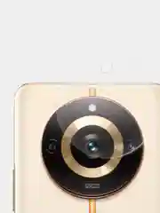 Прозрачный стекло на камеру для телефона Realme 11 Pro, 11 Pro Plus защитное BROSCORP, прозрачное