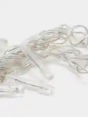 Белый светодиодная гирлянда штора