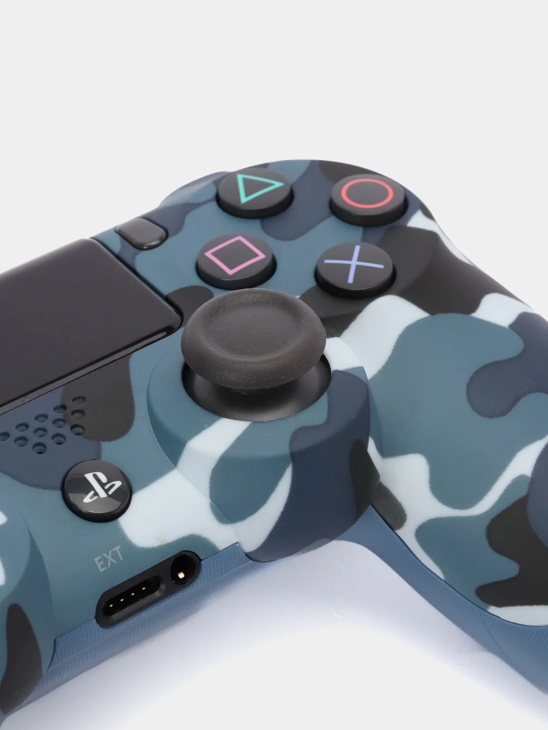 Синий меланж беспроводной геймпад для PS4, PC, телефона