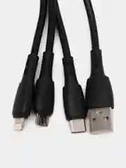 Кабель Micro, Type-C, айфон усиленный