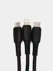 Кабель Micro, Type-C, айфон усиленный
