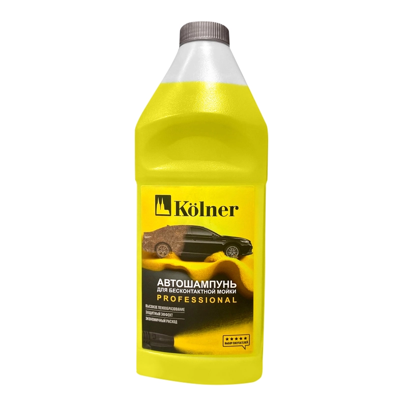 Автошампунь KOLNER PROFESSIONAL для бесконтактной мойки, 1 л