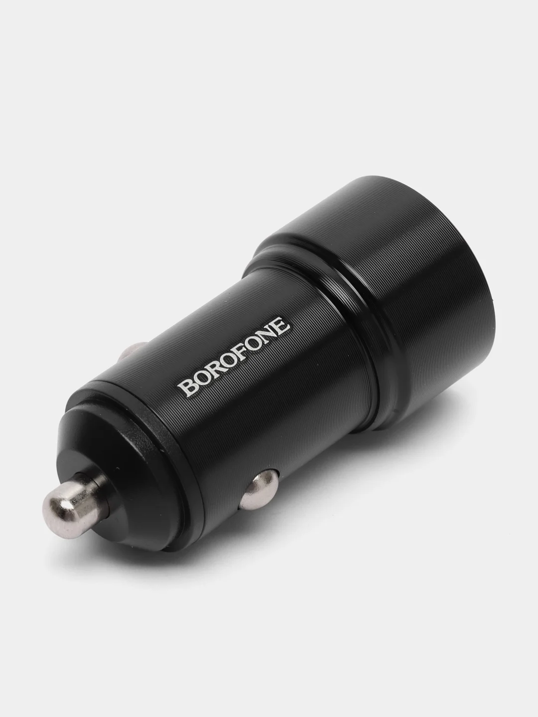 Черный зарядное устройство в авто 1USB 18W Borofone BZ19A, автомобильная быстрая зарядка