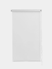 Штора рулонная Brabix 40 х 175 см, текстура - лён, защита 55-85%, 200 г/м2, белый, 605970