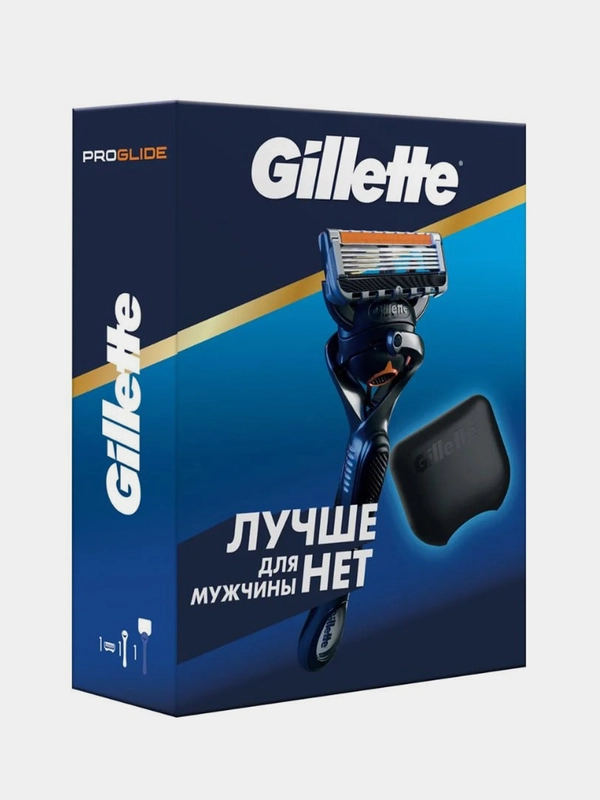 Набор Gillette FUSION Proglide Flexball Бритва со сменной кассетой и чехол для бритвы