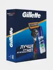 Набор Gillette FUSION ProGlide Power Бритва со сменной кассетой и Гель для бритья 200 мл