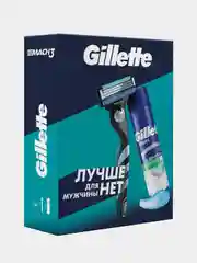 Набор Gillette MACH3 Бритва со сменной кассетой и Гель для бритья Алоэ 200 мл