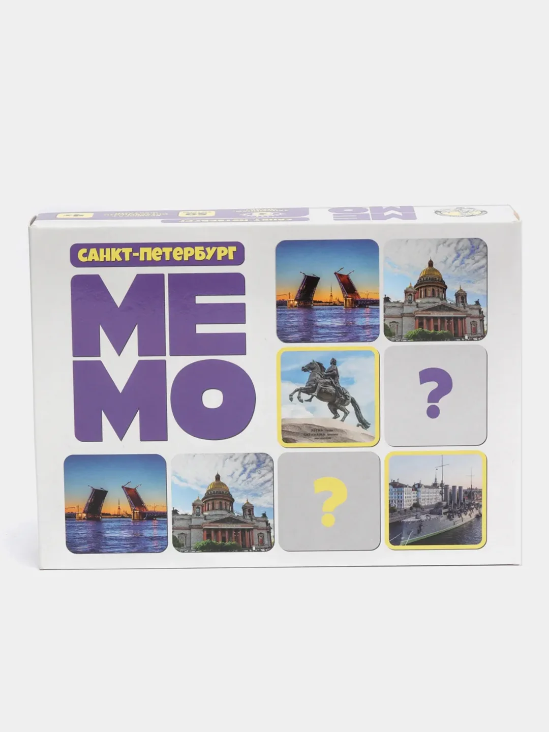 Настольная игра МЕМО "Санкт - Петербург"