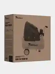 Компрессор безмасляный коаксиальный KOLNER KAC 24/1500-OF, 1500 Вт, 2л.с
