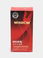 Красный презервативы WISDOM 10 шт, 5 видов, тонкие, ребристые,