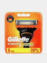 Кассеты Gillette FUSION Power RED, 8 шт