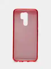 Красный чехол Xiaomi Redmi 9, Сяоми Редми 9 блестящий сияющий