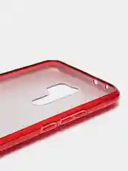 Красный чехол Xiaomi Redmi 9, Сяоми Редми 9 блестящий сияющий